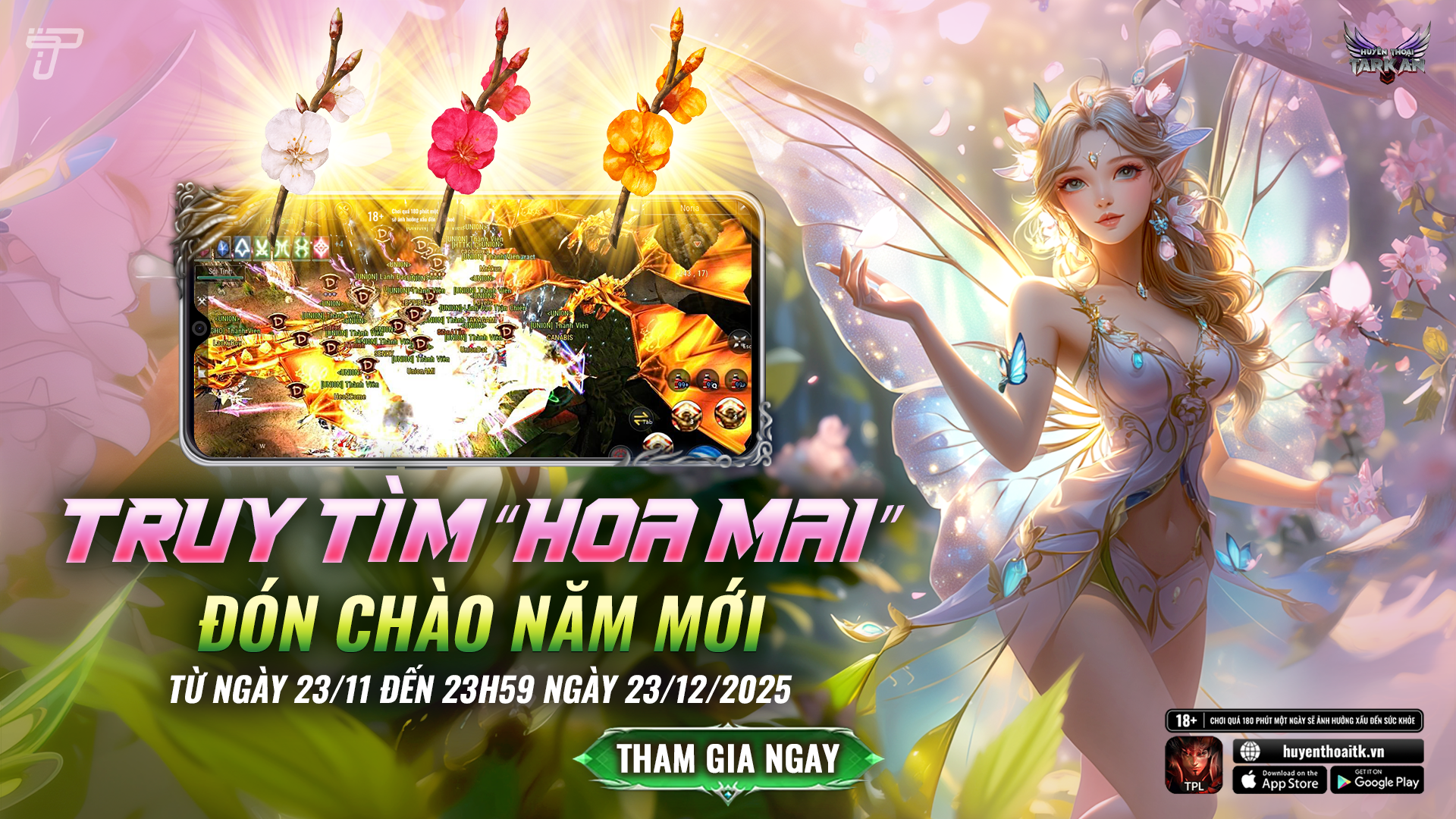 Truy tìm "Hoa mai" Đón Chào Năm Mới | MU: Huyền Thoại Tarkan Mobile